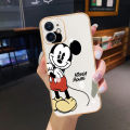 YIWESAN For vivo Y20i Case Thin Plating Side Edge Square New Design Phone Cases Cartoon Cute Mickey Pattern Silicone Casing Full Cover Camera Protection Shockproof Softcase. 