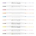 1 Pcs Japan ZEBRA Highlighters WKT7 Pastel Highlighter Double Head Marker Pen Drawing Pen School Supplies Kawaii Stationery. 