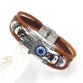 Game The Last of Us 2 Part 2 Ellie Dina Bracelet Cosplay Devil's Eye Blue Beads Bracelets Fan Gift Collection Costume Accessorie. 