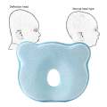 Head Shaper Pillow Memory Foam Newborn Infant baby Round Head  Breathable Ergonomic Cushion 0~18M. 