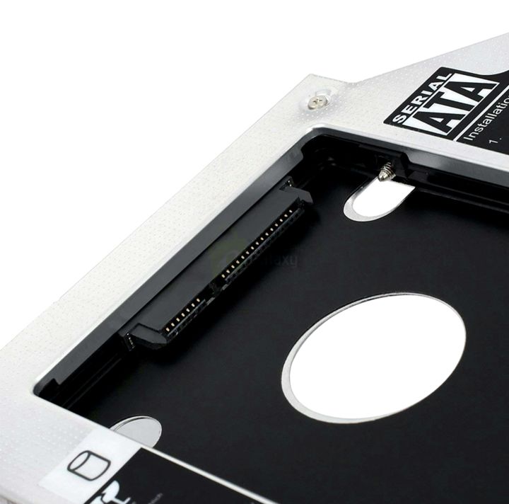 Second Disk Slim 2nd HDD Caddy 9.5mm 3.0 SATA III Laptop 2.5 SSD Case, Second Hard ...