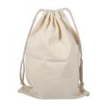Reusable Cotton Stuff Bag Travel Grocery Shopper Rope Drawstring Pouch Dry Shoe Laundry Lingerie Makeup Clothes Home Storage Bag. 