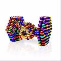 216 pcs 5mm Magnet Balls (Multi) Magic Bead 3D Puzzle Ball Sphere Magnetic Buckyballs. 