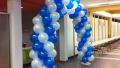 40 White and Blue Balloons For Birthday - Anniversary Balloons Decoration Blue White Balloons For Baby Shower Decoration. 