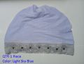 1 Piece - Sky Blue Hijab Cap for Girls - Abaya Cap (Girls Scarf Inner Head Cap). 