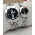 Couple Watch in 3 Colours | New design aqua time chain watch for Men/Women. 