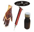 Injection Mehndi 35ml with Injection Henna Applicator pen. 