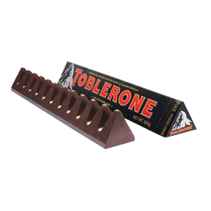 🎁 "Toblerone Swiss Dark Chocolate 100g – Available in 1, 2, 3, 4 & 5 ...