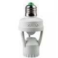 Motion Sensor Light Socket, PIR Motion E26 Screw Bulb Adapter, Adjustable Auto On/Off Night Light Control, Garage Light, for Basement, Pantry Room, Storage Room, garage light by E Light. 