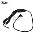 DC-DC 12V to 5V Inverter Converter Micro Mini USB Hard Wired Car Charger for Tablet Phone PDA DVR Recorder Camera 3M. 