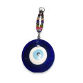Evil Eye Wall Hanging Glass Blue Eye Charm Home Decor Protection Turkish Gift. 