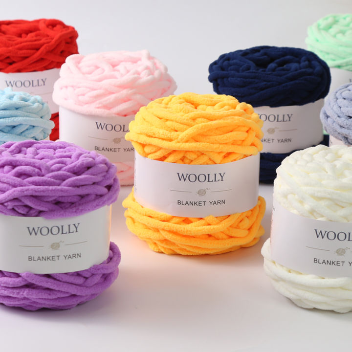 WOOLLY%20Blanket%20Yarn%20Ball%20Knitting%20Crochet%208-10MM%20Sweater%20Caps%20-%20Image%203