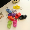 Factory direct sales mini hole shoes keychain pendant slippers small shoes accessories backpack hanging accessories temu cross-border. 