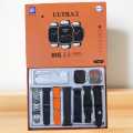 K900 ultra 2 smart watch with 7 Different straps in rendom colour and watch case | 49mm big HD Display - Active always on display | Touch watch, calling watch, ultra smart watch. 