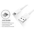 High Speed Small Micro USB Charging + Data Cable for Mobile To Power Banks , Pc , Laptop - White. 
