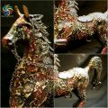 Handcrafted 100% Pure Brass Large Size Stallion.....Horse Figure .....Special Introductory Price!!!!!!. 