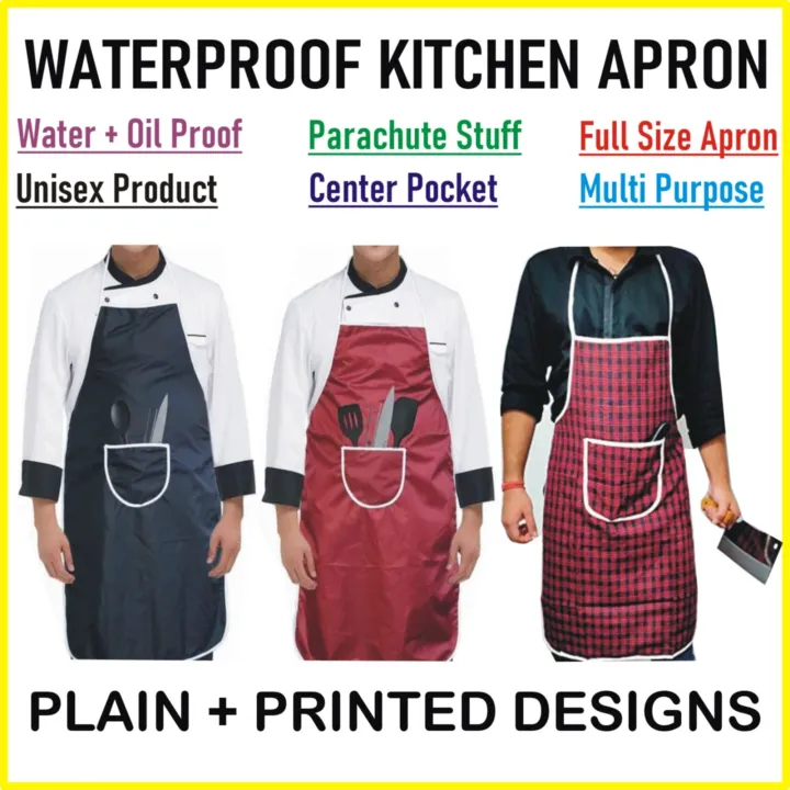 Cooking%20Apron%20Full%20Size%20%7C%20Waterproof%20Kitchen%20Apron%20%7C%20Printed%20+%20Plain%20Designs%20Pocket%20Apron%20%7C%20Kitchen%20Cooking%20Dress%20%7C%20Dress%20Protection%20-%20Large%20Size%20%7C%20Unisex%20For%20Both%20Men%20&%20Women%20%7C%20Washable%20Overclothe%20%7C%20Waterproof%20Suit%20%7C%20%20Kitchen%20Accessories%20-%20Image%203