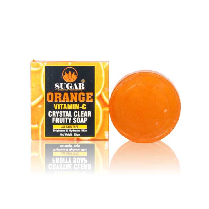 ORGANIC ORANGE FRUITY SOAP-NATURAL SKINCARE BAR' 85GM