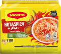 Maggi 2 Minutes Hot & Spicy Noodles 78g (pack of 5) Bundle Offer Hot  Deal Halal. 