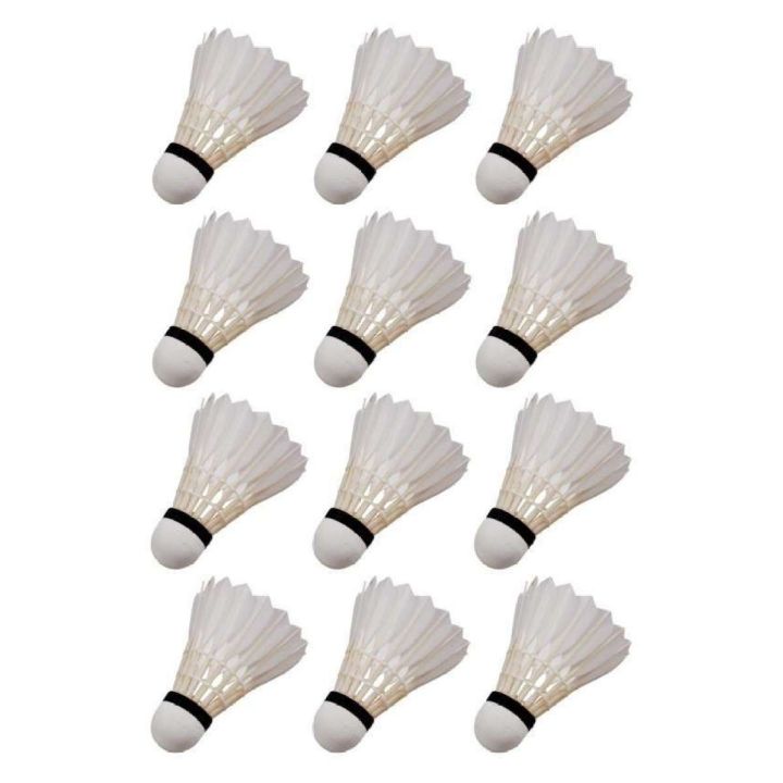 Premium%20Quality%20Badminton%20Feather%20Shuttle%20Cocks%7C%20Box%20of%2012%20Shuttle%7C%20Pack%20of%2012%7C%20One%20Dozen%20-%20Image%203