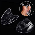 8 Pairs Safety Eye Glasses Side Shields, Slip on Clear Side Shield for Safety Glasses- Fits Most Eyeglasses(M-L). 