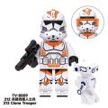 Stars Wars Toy Luck Ahsoka Vader Boba Fett Clone Trooper Driver Batter Droid C-3PO Movie Mini Action Figures Building Blocks. 
