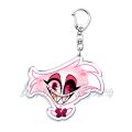 Popular Cartoon Alastor Chibis Key Chain Keychains Ring for Accessories Bag Pendant Keyring Jewelry Fans Love Gifts. 