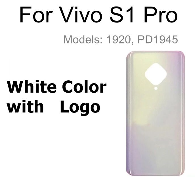 Vivo S1 Pro Back  Battery Cover Rear Door Housing Case For Vivo S1 Pro Back Battery Cover Replacement