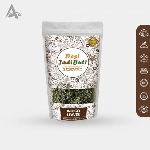 INDIGO LEAVES – INDIGO LEAF – NEEL PATTI – NIL PATTA – INDIGOFERA TINCTORIA – INDIGOFERA SUFFRUTICOSA 100gm