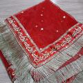 QABOOL HAI DUPATTA FOR WEDDING PARTY NIKKAH WEDDING NET DUPATTA ( 87 INCH X 42 INCH ). 