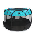 Portable Folding Pet tent Dog House Cage Dog Cat Tent Playpen Puppy Kennel Easy Operation Octagon Fence. 