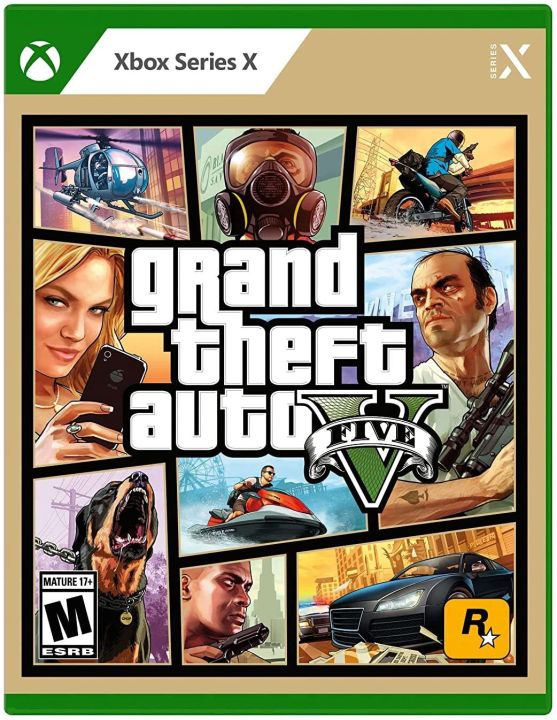 Grand Theft Auto V Xbox One X Game