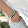 Syrian Flag Jewelry Syria Flag Silicone Bracelets Patriotic Support for Outdoor Sports Pack of 5 Free Shipping to Asia Syrian Flag Bracelet. 