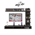 TV Cabinet with Wall Shelves. 