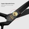 Professional Stainless Steel Blade Zinc Alloy Handle Tailor Sewing Scissors. 