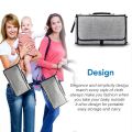 Baby Diaper Changing Mat 2 Pockets For Wipes And Diapers Waterproof Foldable Washable Sheet Portable Diaper Changing Pad. 