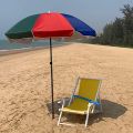 Garden Umbrella Outdoor Big Size Without Stand Multicolor Waterproof Heavy Duty Patio Garden Umbrella, portable waterproof Sun Shade For Beach/Swimming Pools/Patio/garden Adjustable Ultra Violet protection houseware parasol. 