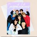 BTS Greeting Card for Army KPOP Fans BT21 Birthday Card. 