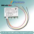 HX-3S-F100A 100A 3S BMS Module With Wire 18650 Li-ion Charger Protection Module 3s-F100A BMS circuit With Wire 12.6V  Module. 
