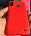 For Infinix hot 7 back Cover Soft touch silky silicon case for infinix hote 7. 