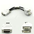 DMS 59 to Dual DVI Adapter Cable, DMS 59 Pin Male to Two DVI 24+5 Female Converter Full HD 1080P Gold-Plated Dual Monitor Y Splitter. 