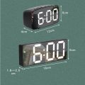 Clocks Digital Multi-Function Girls Side Table Makeup Mirror Smart Desk Clock For Room Bedside Student Alarm Timer. 