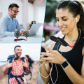 7 Blades Portable Neck Fan, Rechargeable Hands-Free Fan, Adjustable High Flexibility Hanging Fan. 