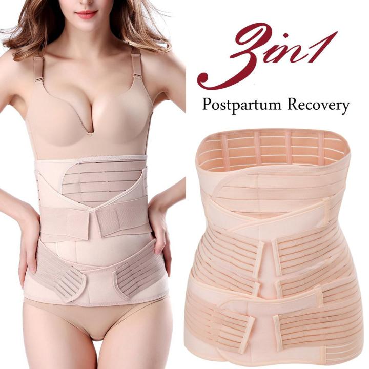 Mommy Postpartum Strengthen Abdomen Belt Waist Breathable Slimming Stomach Corset Bandage