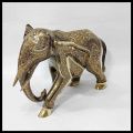 Pakistani Handmade and Hand Crafted Brass Elephant 20 Inch. 