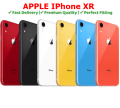 APPLE Iphone XR Back Glass Battery Cover Rear Door Housing Case For APPLE Iphone XR Back Battery Glass Cover Replacement. 