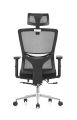 Ergonomic High Back Office Chair - Adjustable Headrest, Lumbar Support, Swivel & Recliner Mechanism - Comfortable Boss Chair for Home & Office". 