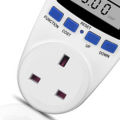 Power Meter Power Meter Power Kwh Electric Energy Meter UK plug. 