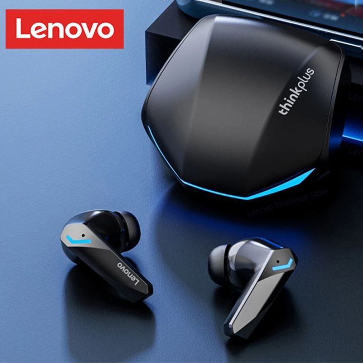 Lenovo GM2 Pro Bluetooth Wireless Earbuds 5.3 Gaming Headset with Mic Low Latency HD Call ENC Noise Reduction Dual Mode