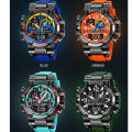 STRYVE Sports Electronic Luminous Colorful Waterproof Multifunctional Student Men's Fashion Watch LY212. 